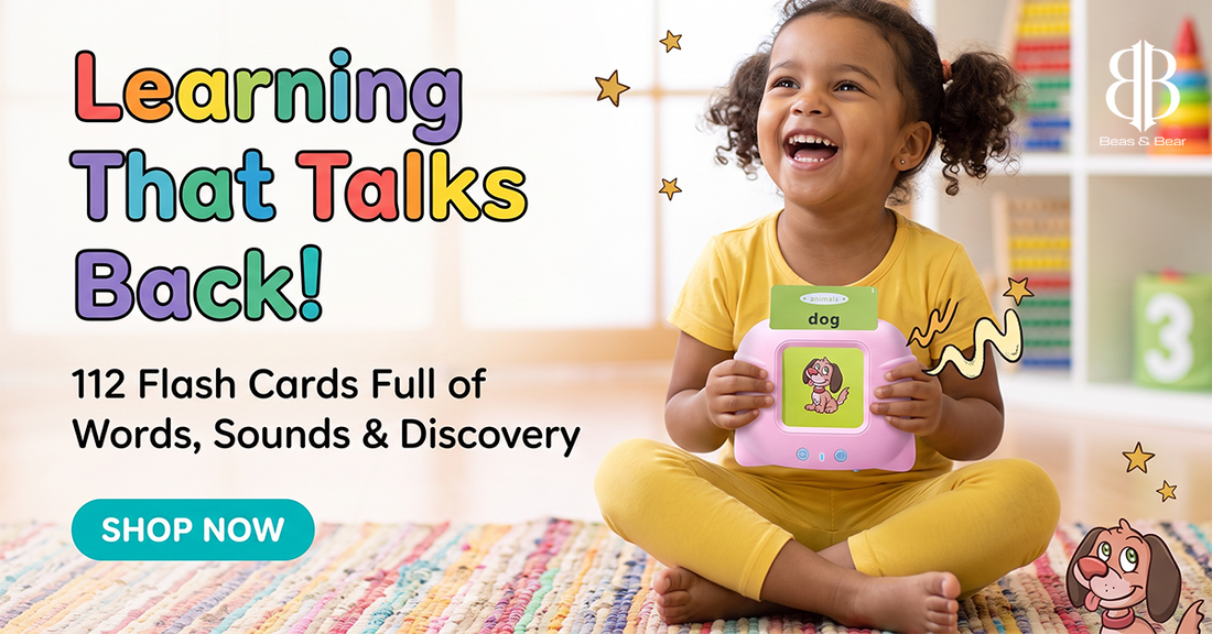Make Learning Fun with Talking Flash Cards: An Interactive Educational Toy for Kids