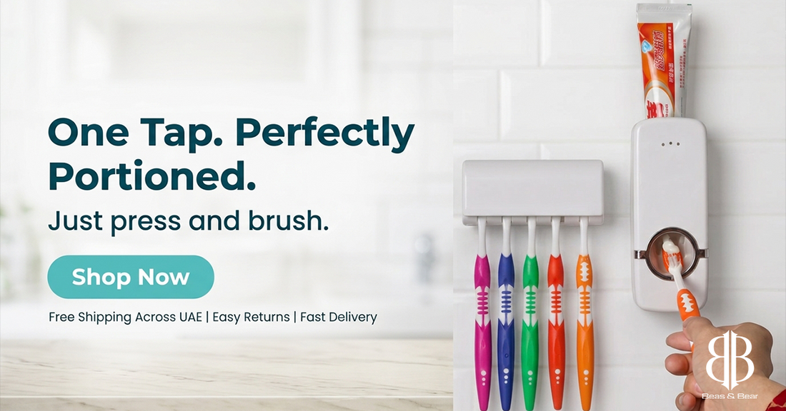 Toothpaste Dispenser and Toothbrush Holder: A Smarter Way to Organize Your Bathroom