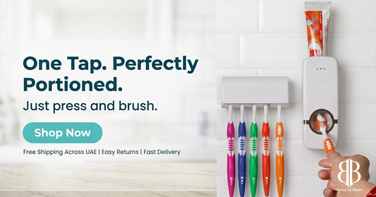 Toothpaste Dispenser and Toothbrush Holder: A Smarter Way to Organize Your Bathroom