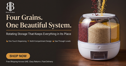 Rotating Food Storage Dispenser: A Smart Solution for an Organized Kitchen