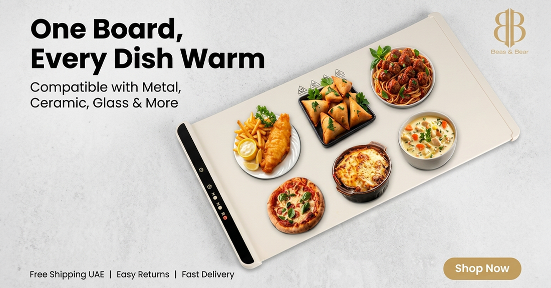 Flexible Portable Heated Board: A Convenient Way to Keep Meals Warm