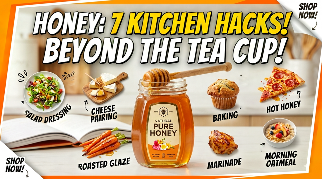 Beyond the Tea Cup: 7 Creative Ways to Use Honey in the Kitchen