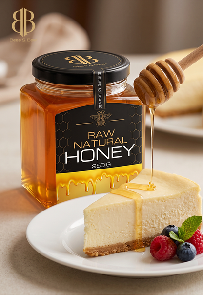 BEES & BEAR — Pure Raw Honey 250gm
