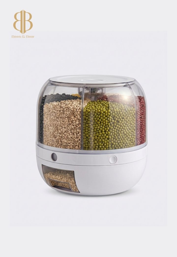 Rotating Food Storage Dispenser