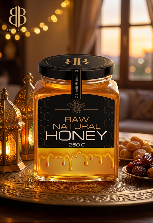 BEES & BEAR — Pure Raw Honey 250gm