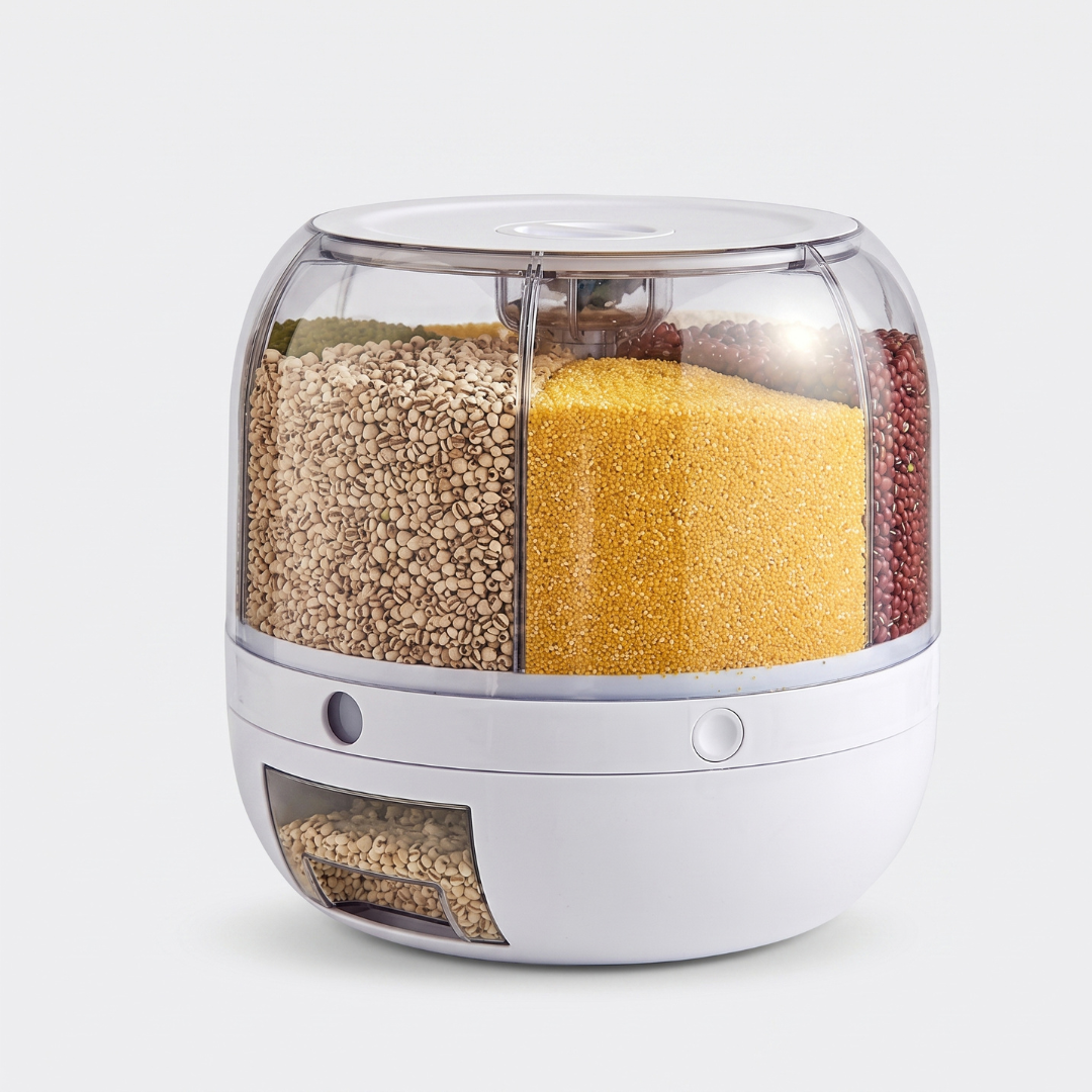 Rotating Food Storage Dispenser