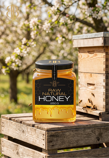 BEES & BEAR — Pure Raw Honey 250gm
