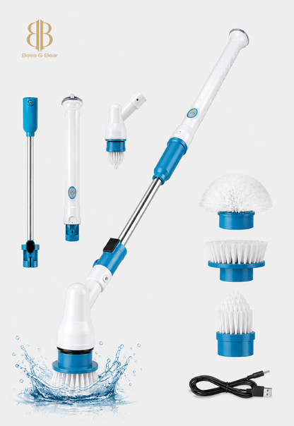 3 in 1 Electric Spin Scrubber Machine