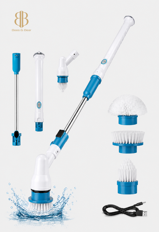 3 in 1 Electric Spin Scrubber Machine