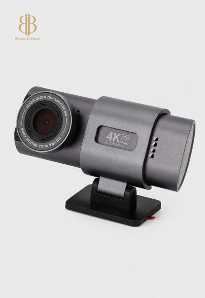 4K Ultra HD Smart Car Dash Camera (Front & Rear)
