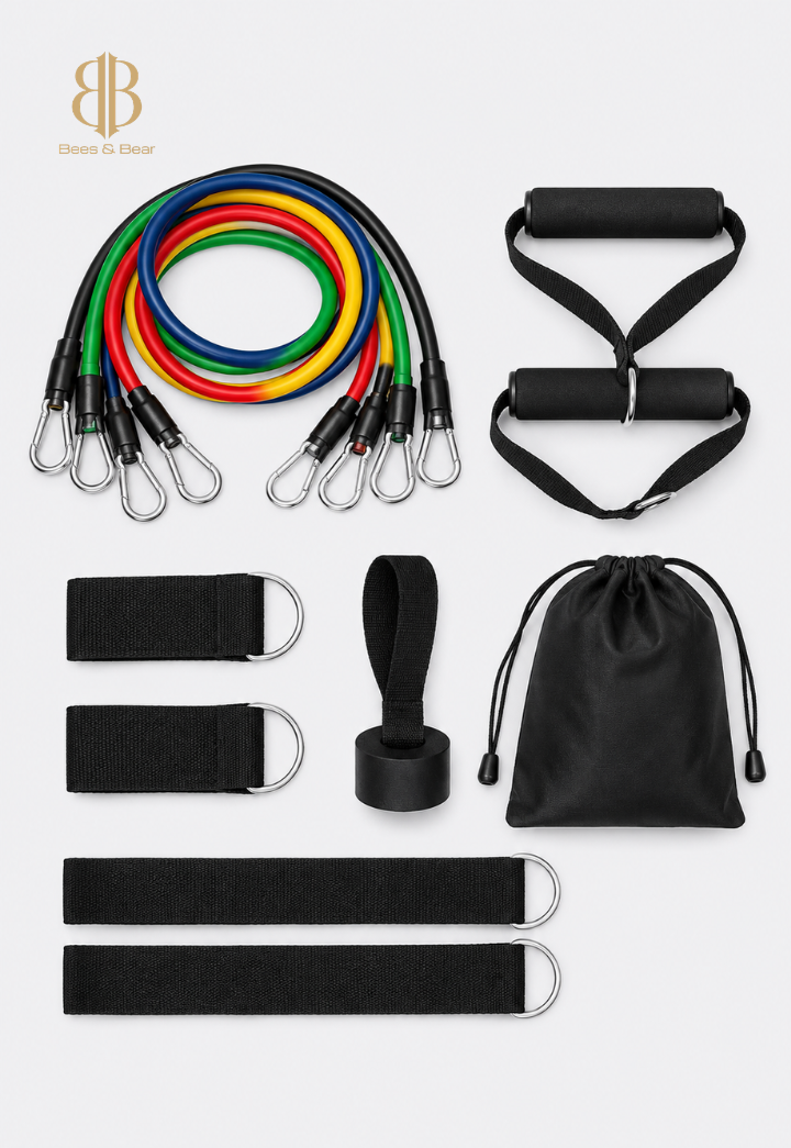 Bodybuilding Resistance Bands Set