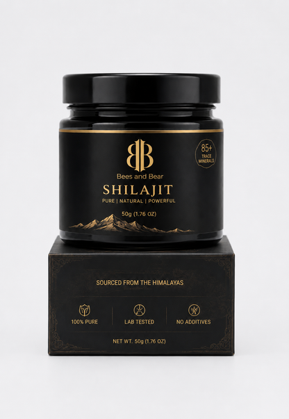 BEES & BEAR — Pure Himalayan Shilajit Resin - 50g
