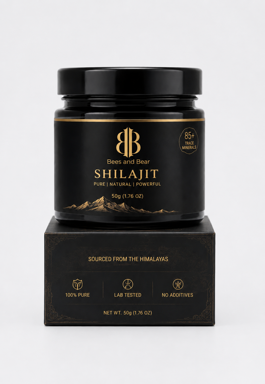 BEES & BEAR — Pure Himalayan Shilajit Resin - 50g