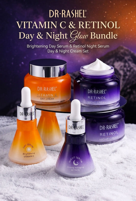 Dr. Rashel Vitamin C & Retinol Day & Night Glow Bundle