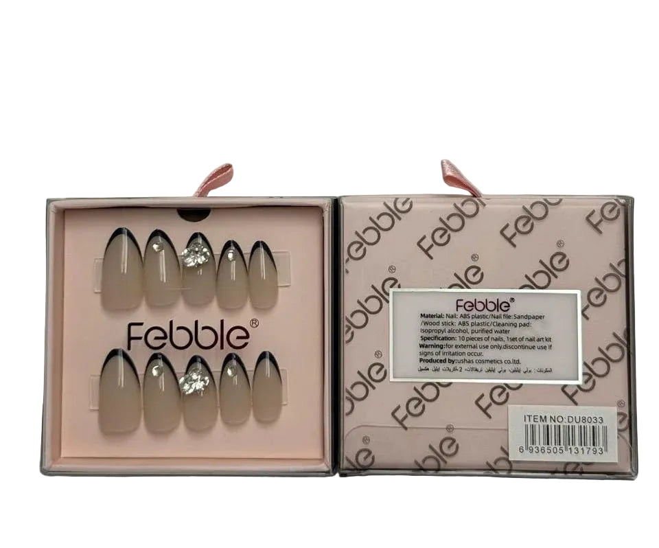 Febble - Golden Glam Luxe Press-On Nails