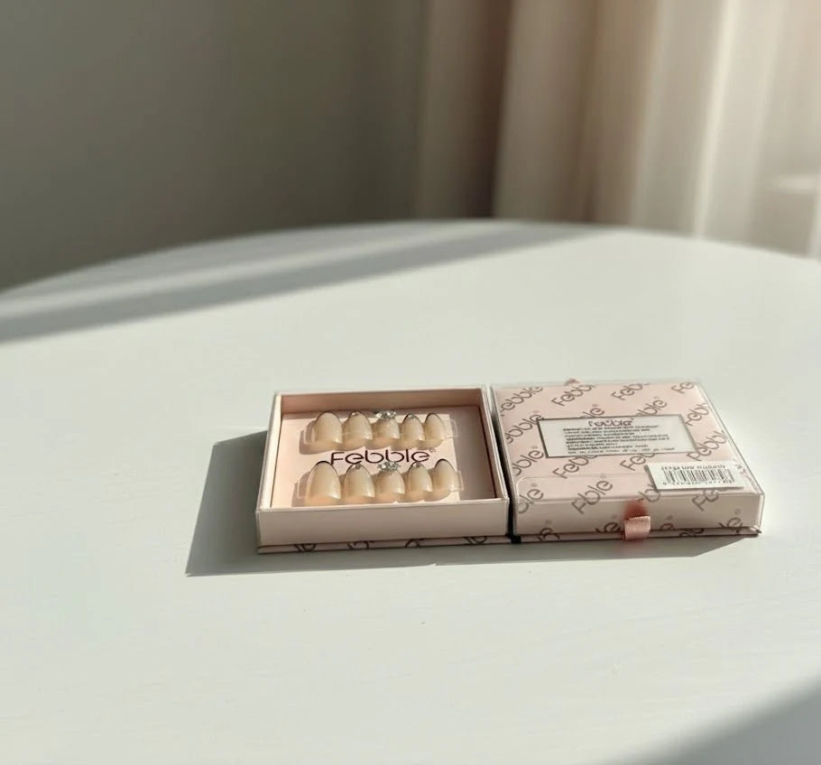 Febble - Golden Glam Luxe Press-On Nails