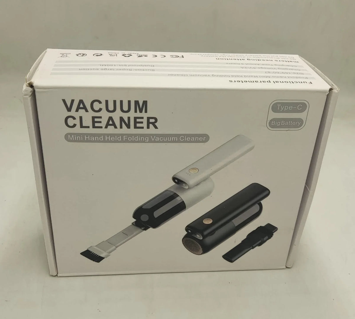 Mini Handheld Folding Vacuum Cleaner