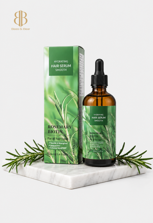 Nicefresh - Hydrating Hair Serum Smooth Rosemary Biotin