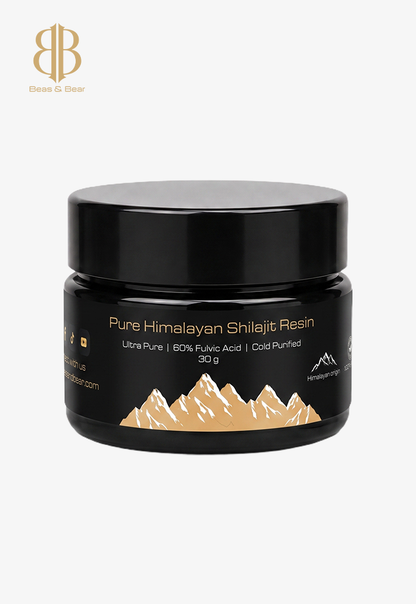 BEES & BEAR — Pure Himalayan Shilajit Resin - 30g