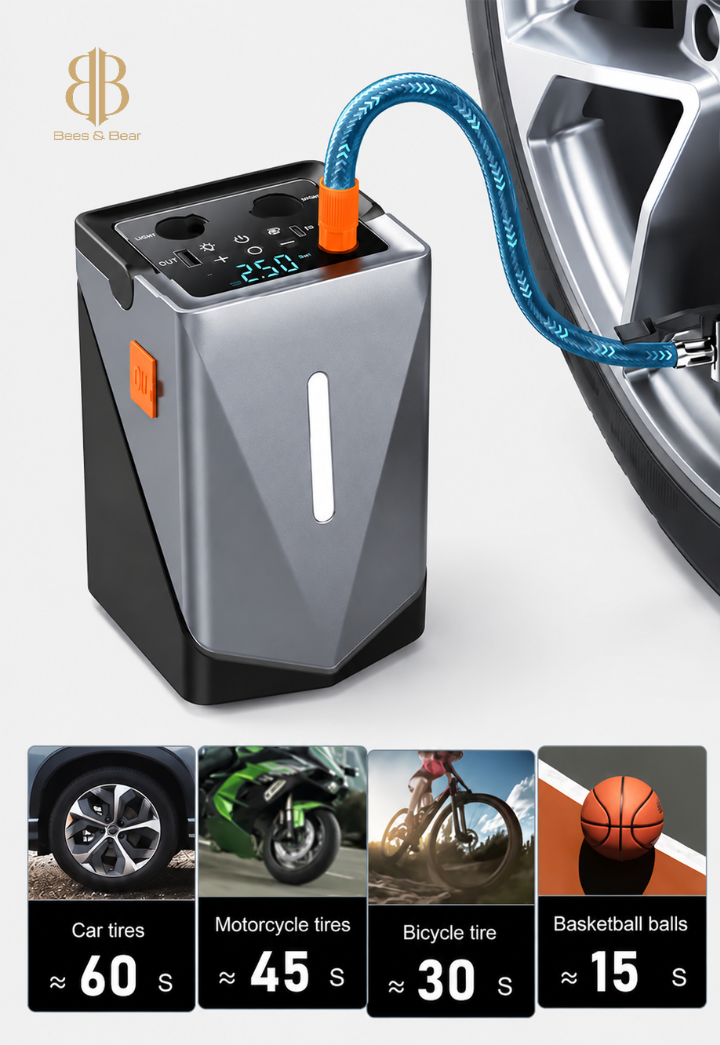 Portable Multi-Function Car Jump Starter