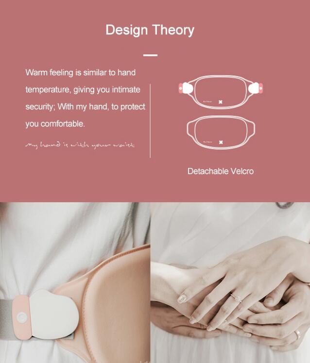 Rechargeable heat pad for period pain