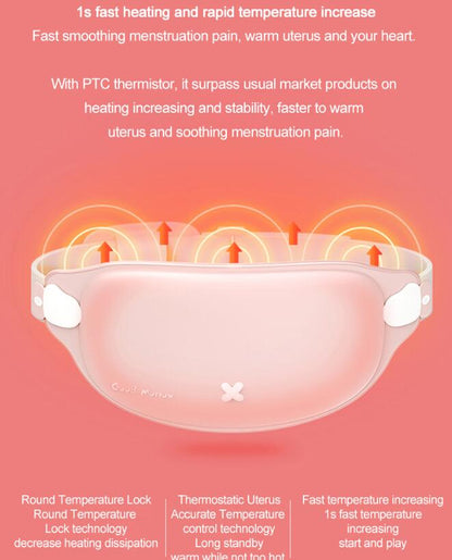 Rechargeable heat pad for period pain