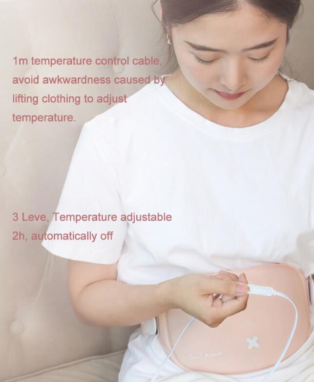 Rechargeable heat pad for period pain
