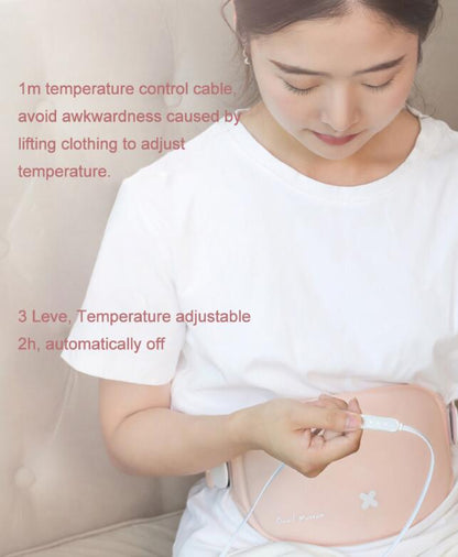 Rechargeable heat pad for period pain