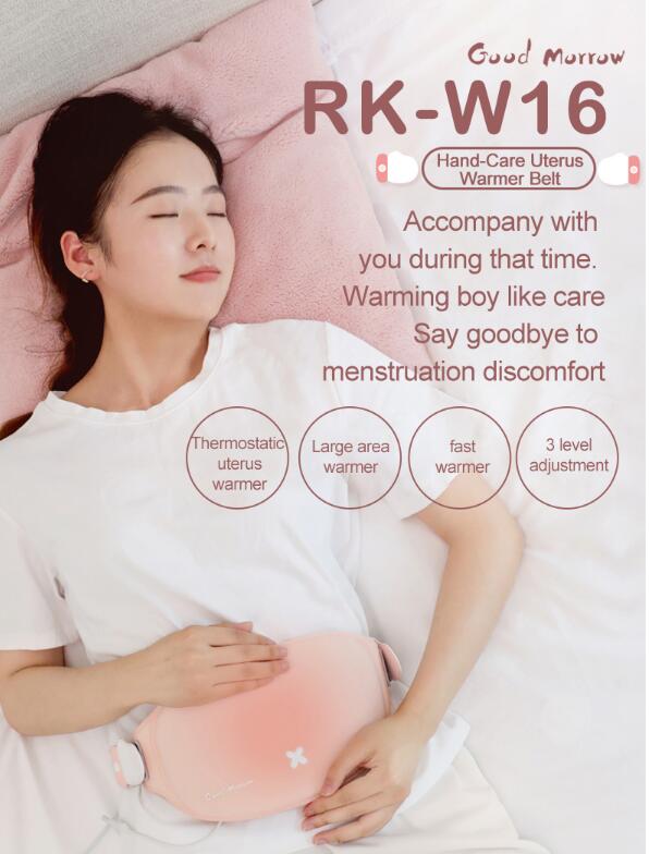 Rechargeable heat pad for period pain