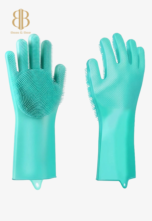 Silicone Cleaning Gloves