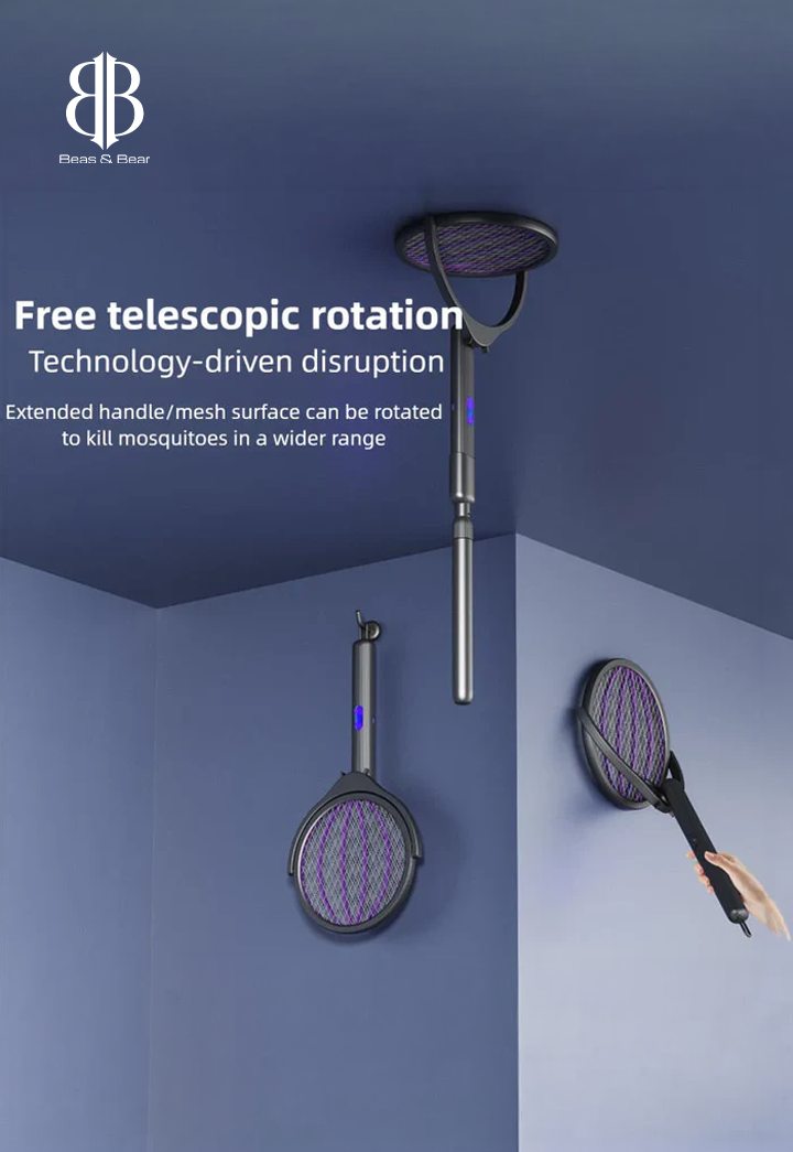 Telescopic Mosquito Swatter Racket