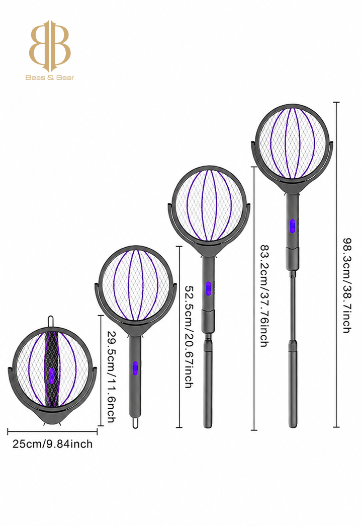 Telescopic Mosquito Swatter Racket