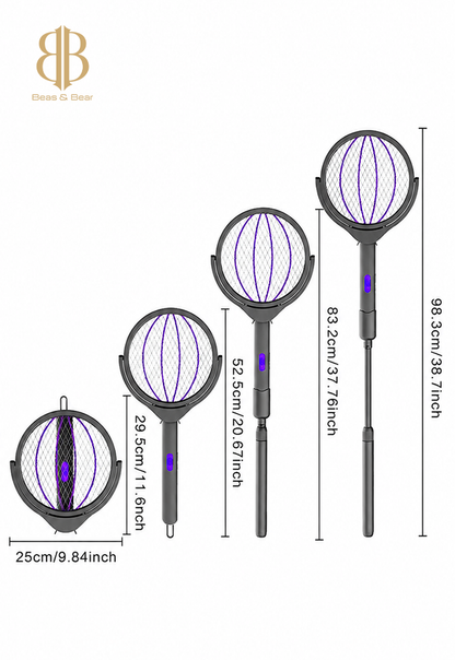 Telescopic Mosquito Swatter Racket