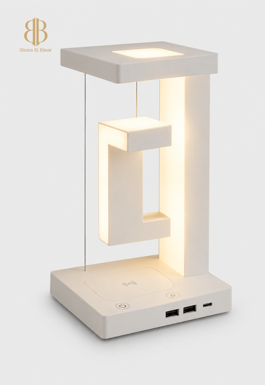 Tensegrity Smart LED Desk Lamp with Wireless Charge