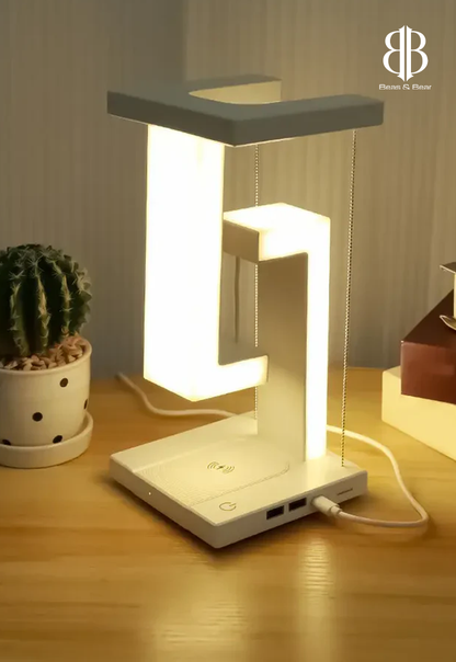 Tensegrity Smart LED Desk Lamp with Wireless Charge