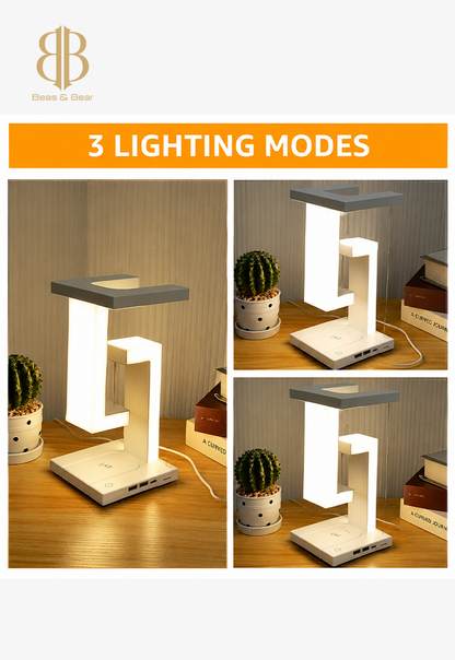Tensegrity Smart LED Desk Lamp with Wireless Charge