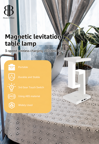 Tensegrity Smart LED Desk Lamp with Wireless Charge