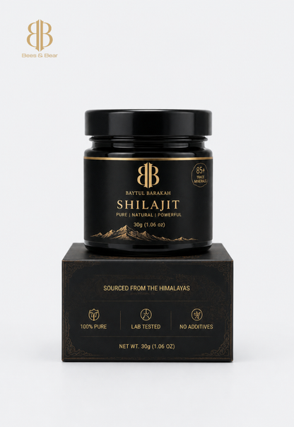 BEES & BEAR — Pure Himalayan Shilajit Resin - 30g