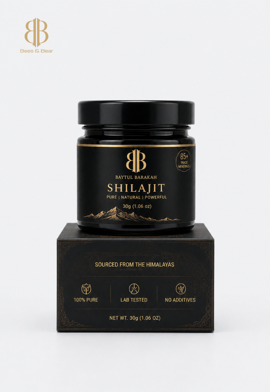 BEES & BEAR — Pure Himalayan Shilajit Resin - 30g