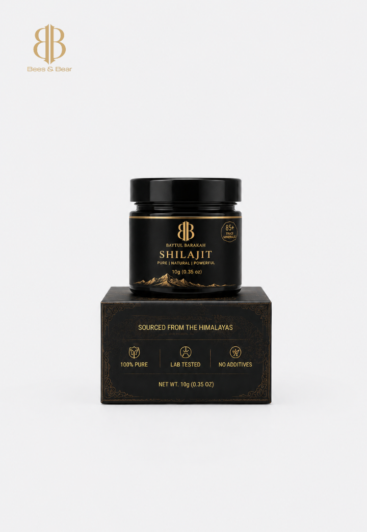 BEES & BEAR — Pure Himalayan Shilajit Resin - 10g