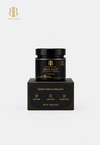 BEES & BEAR — Pure Himalayan Shilajit Resin - 10g