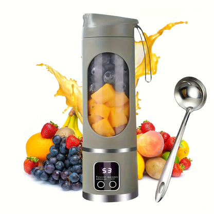 Portable USB Rechargeable Blender Bottle