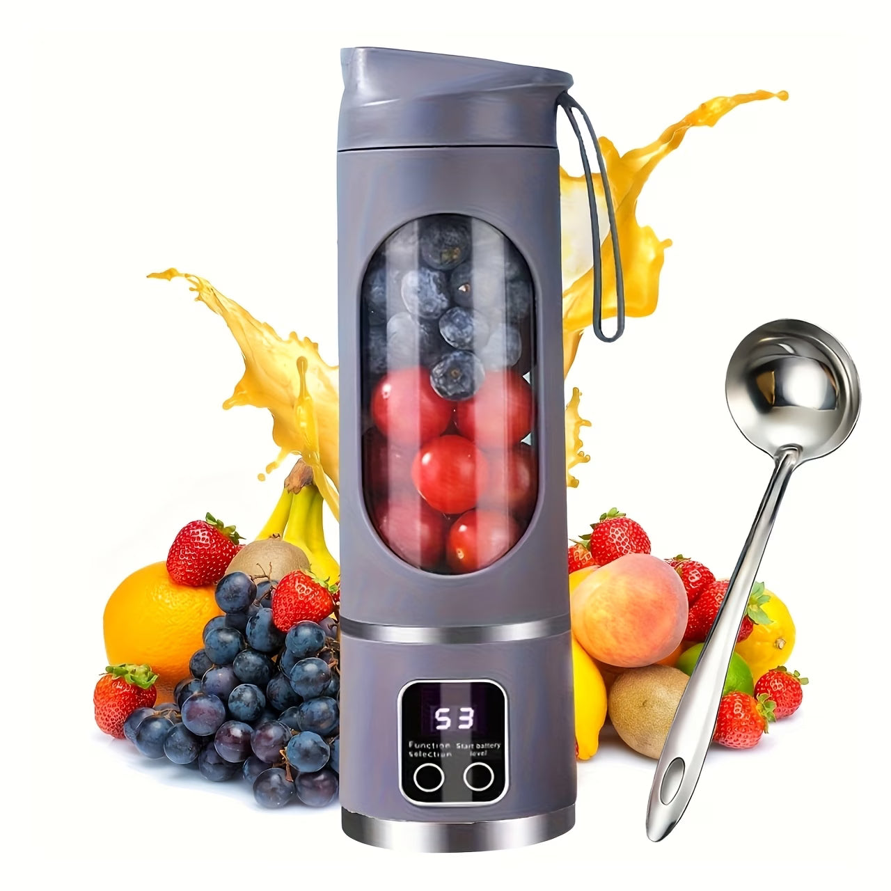 Portable USB Rechargeable Blender Bottle
