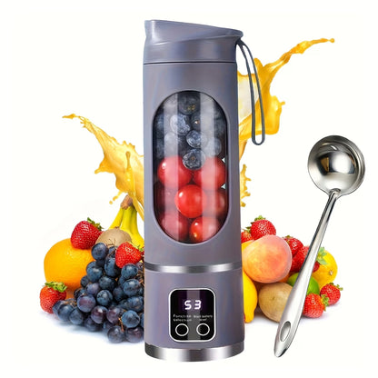 Portable USB Rechargeable Blender Bottle