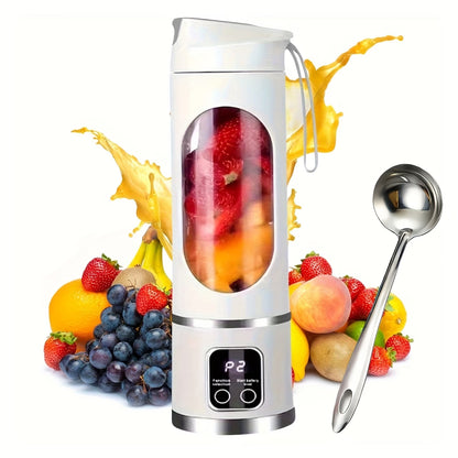 Portable USB Rechargeable Blender Bottle
