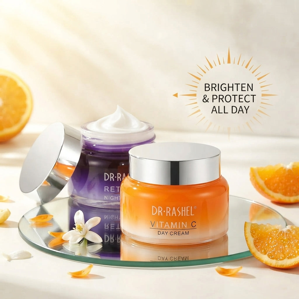 Dr. Rashel Vitamin C & Retinol Day & Night Glow Bundle