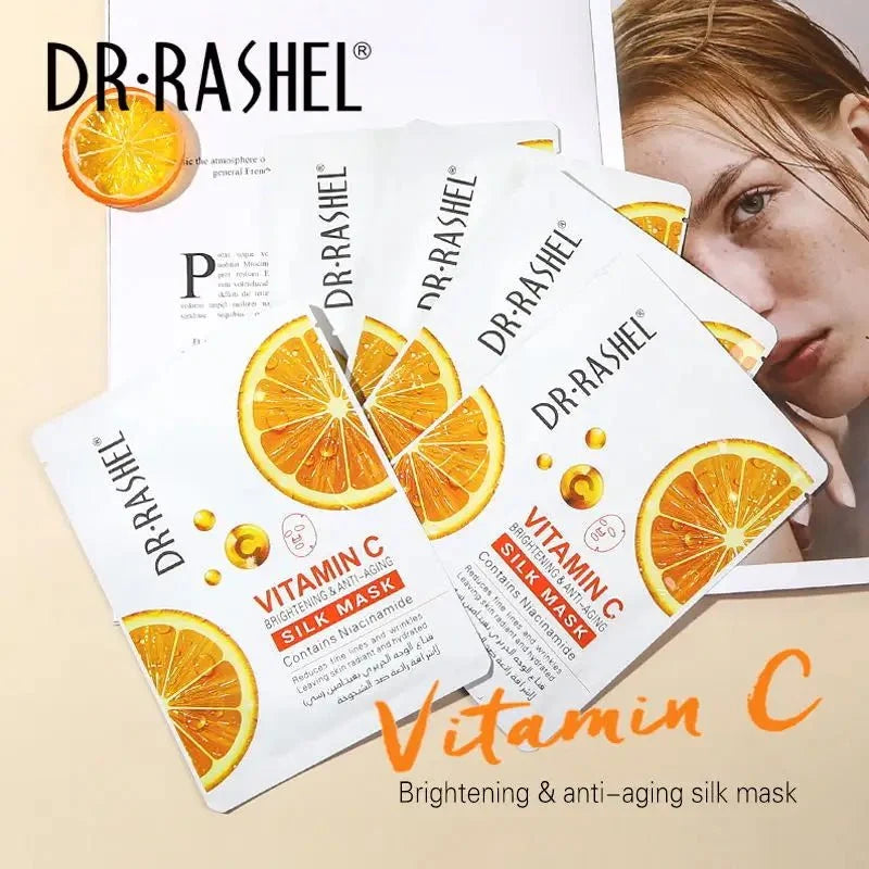 Dr Rashel - Vitamin C Brightening & Anti-Aging Silk Mask