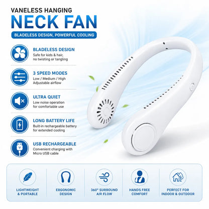 Vaneless Neck Hanging Fan
