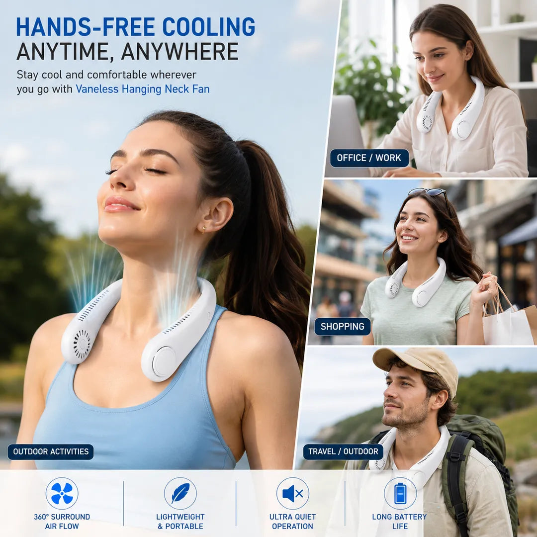 Vaneless Neck Hanging Fan