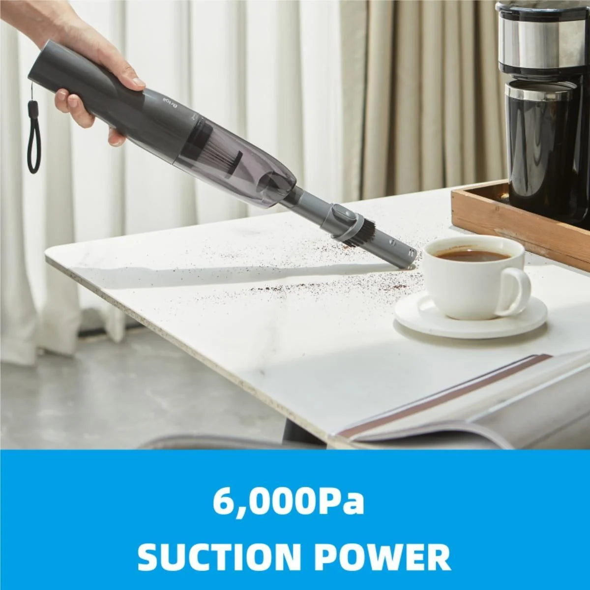 Brigii Cordless Mini Vacuum Powerful 3-in-1